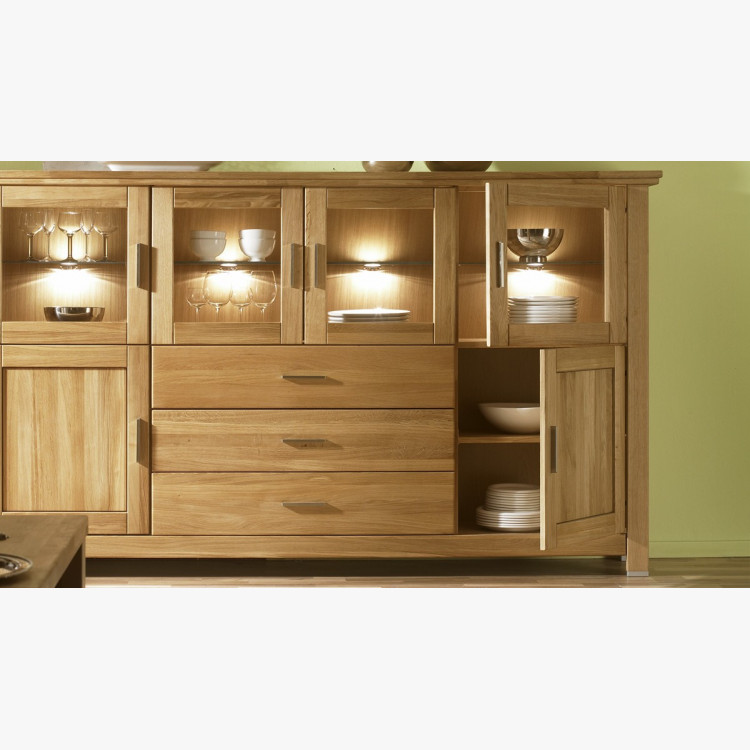 Veľká dubová komoda do obývačky, Alexandra 48 , Komody - 8