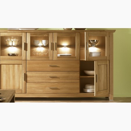 Veľká dubová komoda do obývačky, Alexandra 48 , Komody - 8