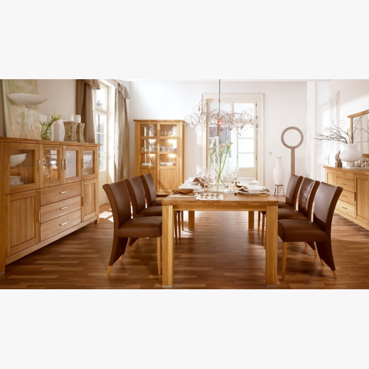 Veľká dubová komoda do obývačky, Alexandra 48 , Komody- 10