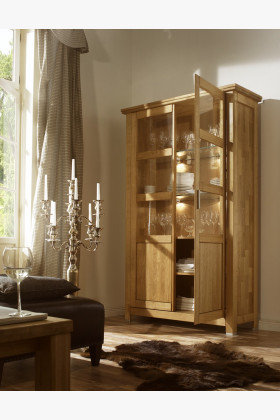 Luxusná dubová vitrína, Alexandra 12 , Vitríny- 1 2