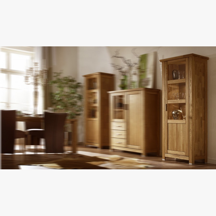 Dubová vitrína s jednými dverami, Alexandra 11 , vitríny - 5