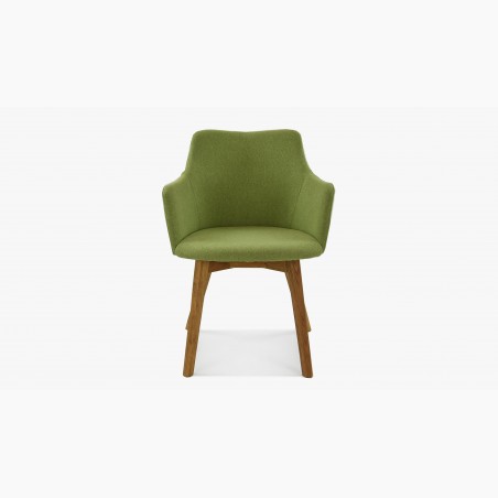 Stolička s podrúčkami - Bella, Lady green , jedálenské stoličky- 2