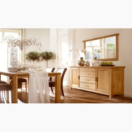 Dubová nástenná polica, Alexandra 31 , Alexandra Furniture- 5