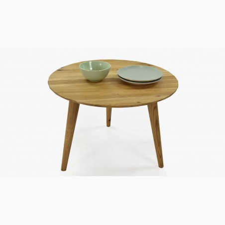 Okrúhly konferenčný stolík - dubový masív, Trondheinm