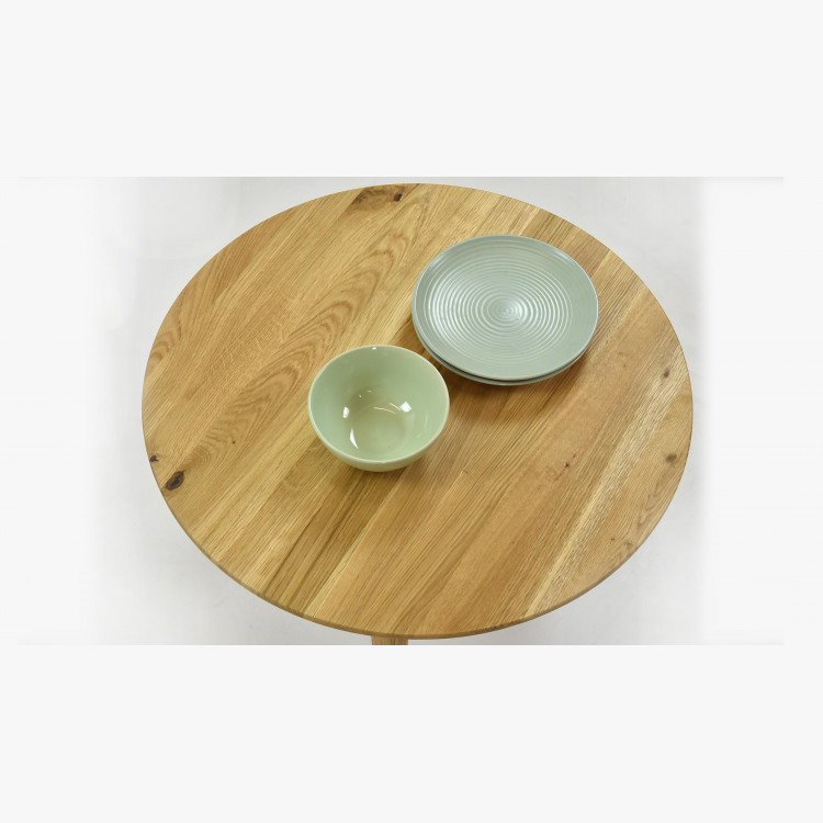 Okrúhly konferenčný stolík - dubový masív, Trondheinm