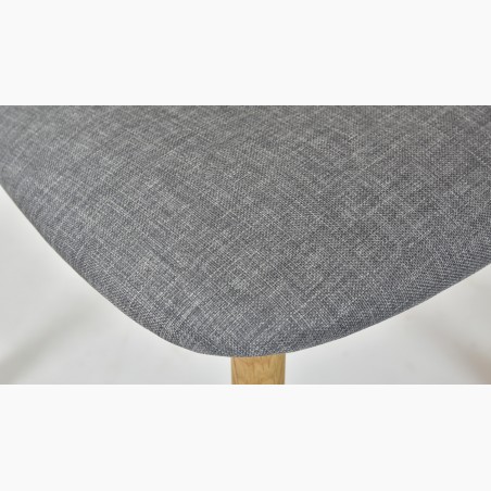 Retro jedálenská stolička svetlosivá, Helsinki