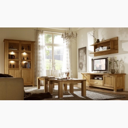 Televízna dubová komoda, Alexandra 25 , TV stolíky, TV komody - 11