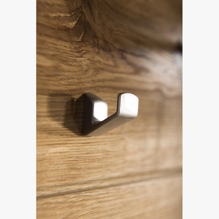 Skriňa na topánky do predsiene, dubový masív, typ Texas 60