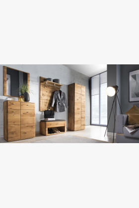 Predsieňový nábytok z dubového masívu, Texas , Predsieňové zostavy- 1 2
