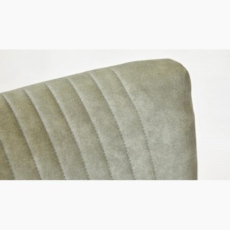 Elegantné stoličky valencia - okrúhle nohy dub, sivá mäta , Jedálenské stoličky- 6