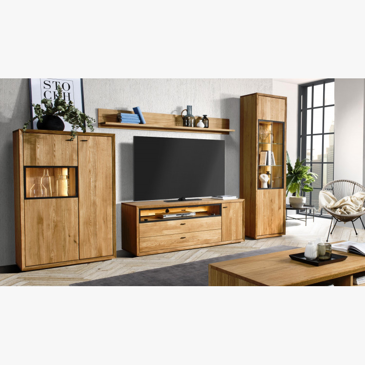 TV komoda na kovových nohách dub, Vilo 21