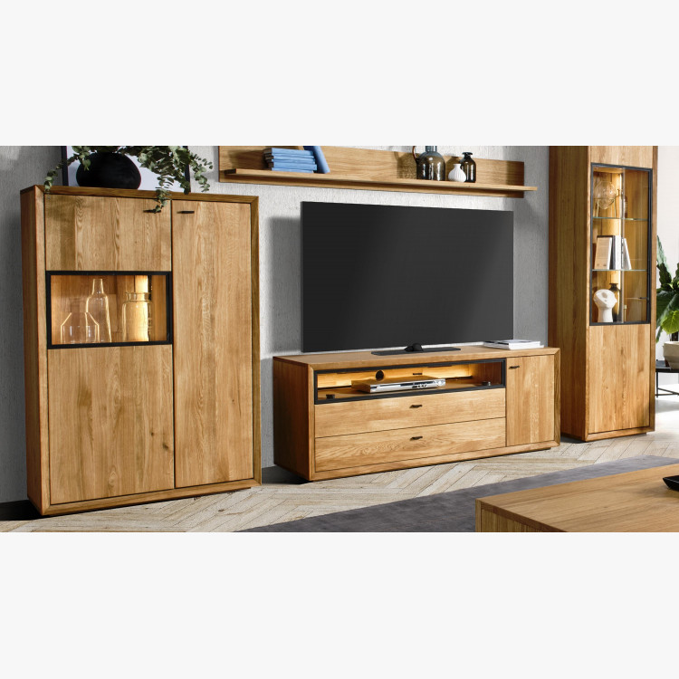 TV komoda na kovových nohách dub, Vilo 21