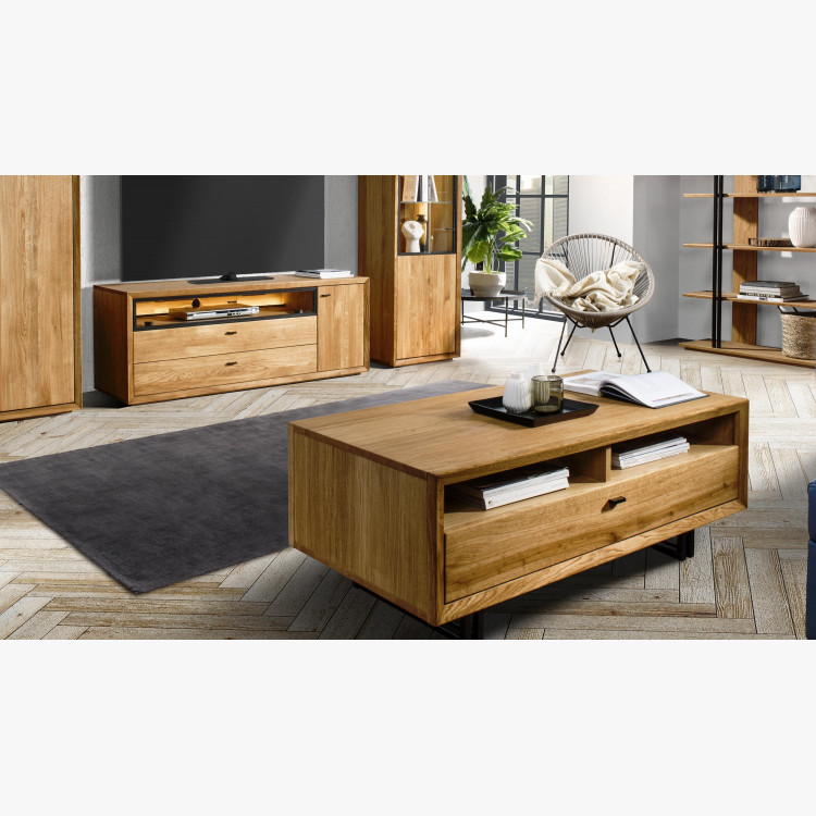 TV komoda na kovových nohách dub, Vilo 21