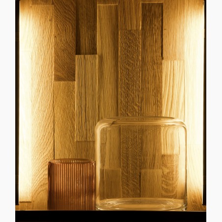 Veľká dubová komoda na kovových nohách, Vilo 49