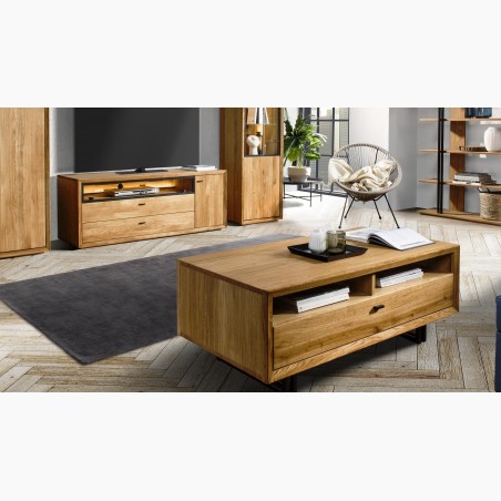 Konferenčný stolík s kovovými nohami, Vilo 64