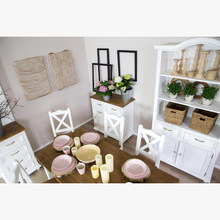 Knižnica v provensálskom štýle , nábytok Provence- 8