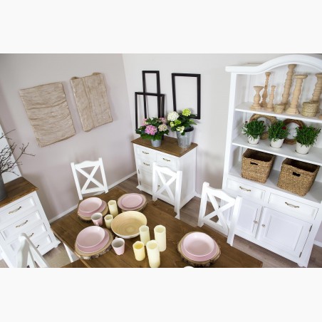 Knižnica v provensálskom štýle , nábytok Provence- 8