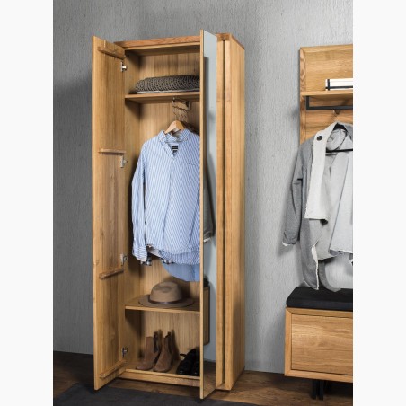 Šatníková skriňa do predsiene dub - Vilo 01