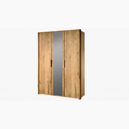 Trojdverová šatníková skriňa dub, Texas 13