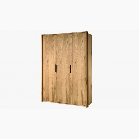 Trojdverová šatníková skriňa dub, Texas 03 , Šatníky- 3