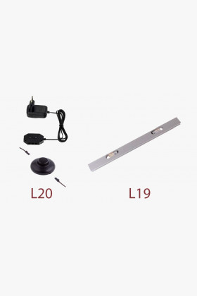 Beleuchtungsset Helsinki Modell 45/50 für Möbel, Komplett