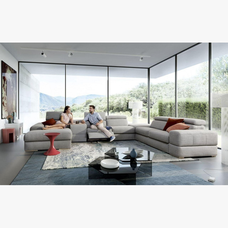 Veľké modulárne sedadlo do U - Plaza