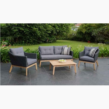 Ratanový nábytok na terasu