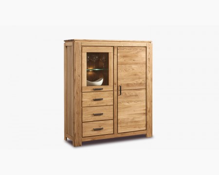 Obývacia zostava Dub, New line , Obývacie steny- 5