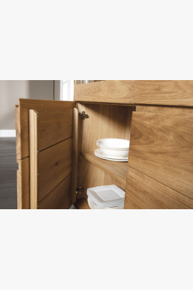 Moderná obývacia stena Dub , Obývacie zostavy- 1 2