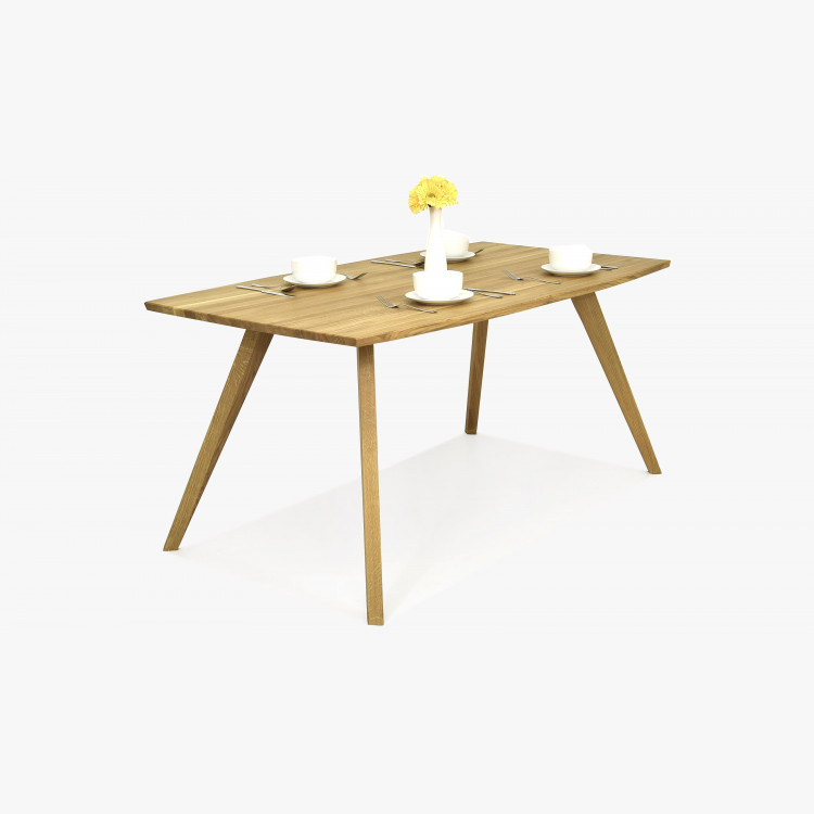 Jedálenský stôl z dubového dreva - oválny, Golem