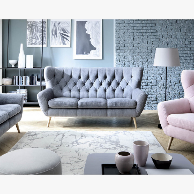 Pohodlná pohovka VOSS 3 ďalšie farby , obývacia izba- 6