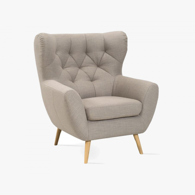 Obývacie kreslo na nožičkách, Voss viac farieb , Obývacia izba- 1