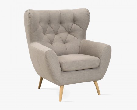 Obývacie kreslo na nožičkách, Voss viac farieb , Obývacia izba- 1