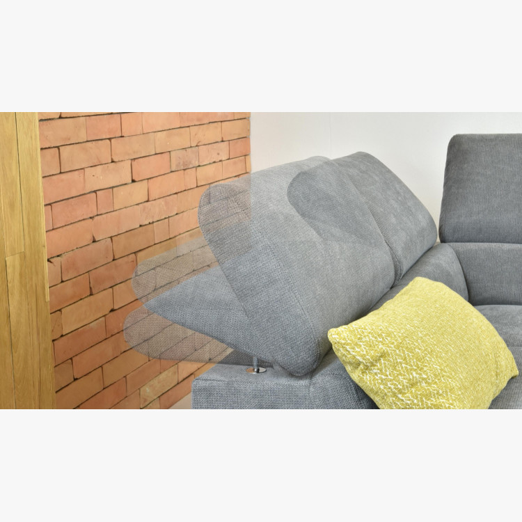 Rohová pohovka s rozkladacou pohovkou, látka Haiti rohová ľavá , Rohové pohovky- 7