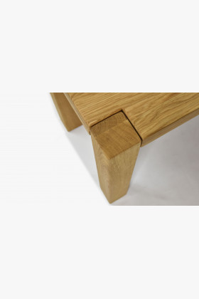 Drevená lavica z dubového masívu, Kobi 2