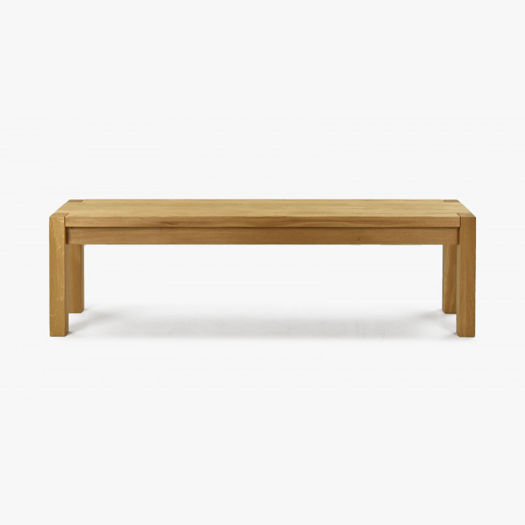 Drevená lavica z dubového masívu, Kobi