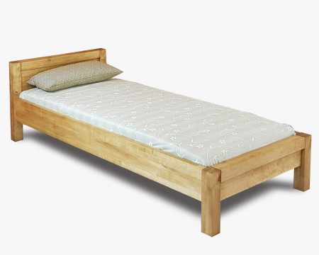 Moderná jednoposteľ jednofarebná Antic, 90 x 200 cm , Jednolôžkové postele- 1