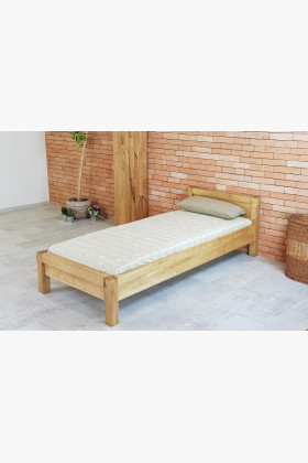 Moderná jednoposteľ jednofarebná Antic, 90 x 200 cm , Jednolôžkové postele- 1 2