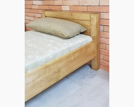 Moderná jednoposteľ jednofarebná Antic, 90 x 200 cm , Jednolôžkové postele- 3