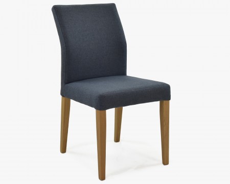 Moderná čalúnená stolička antracitová, Skagen , Jedálenské stoličky- 3