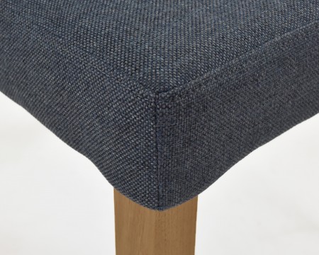 Moderná čalúnená stolička antracitová, Skagen , Jedálenské stoličky- 6