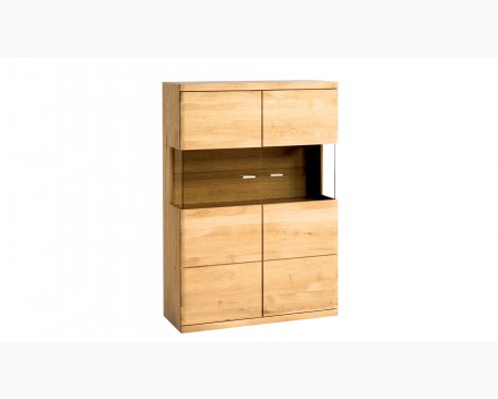 Nábytok do obývačky z dubového dreva, Boston , Obývacie steny- 3