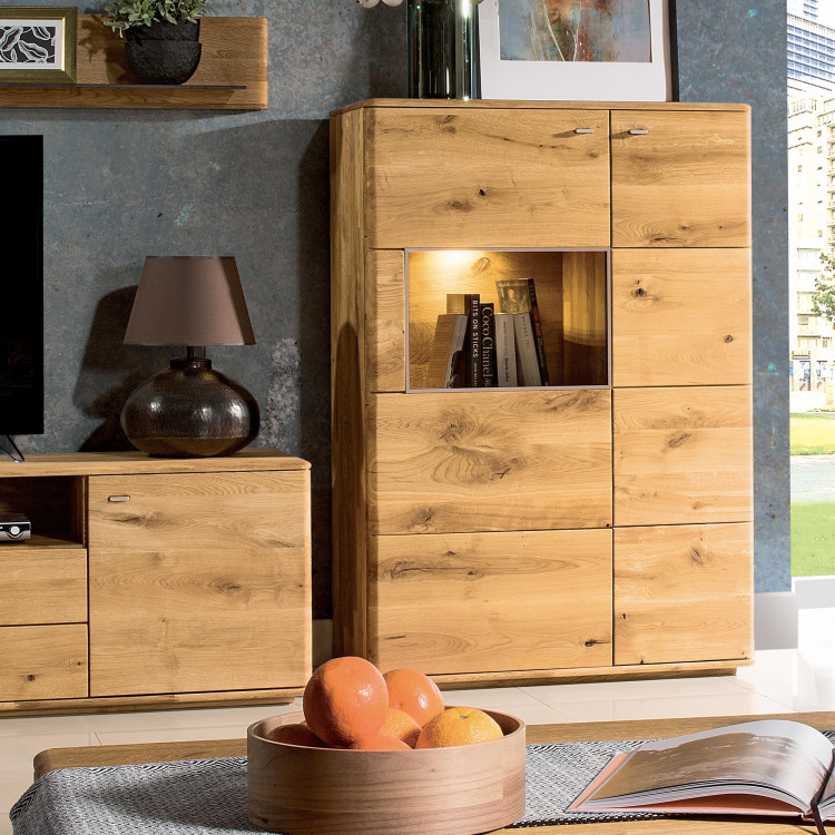 Luxusný nábytok do obývačky, dubový masív, Texas / Texas , Obývačkové zostavy- 11