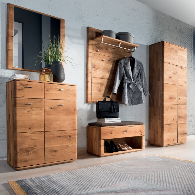 Predsieňový nábytok z dubového masívu, Texas , Predsieňové zostavy- 1
