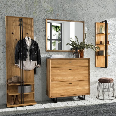 Zostava nábytku do predsiene drevo dub, Vilo , Predsieňové zostavy- 1