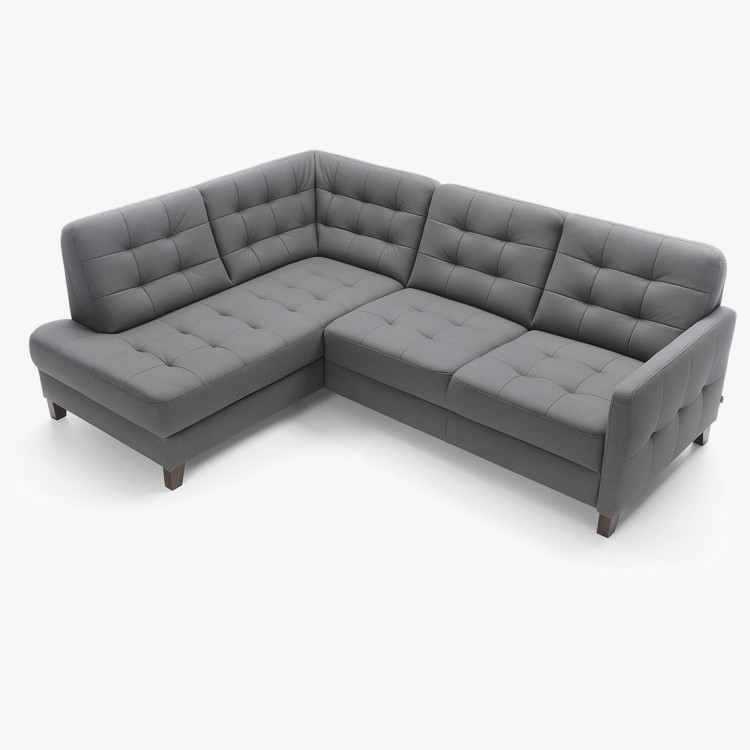 Škandinávska rohová pohovka na nožičkách, model ELIO , Rohové pohovky- 1