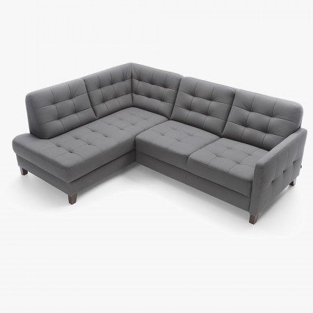 Škandinávska rohová pohovka na nožičkách, model ELIO , Rohové pohovky- 1