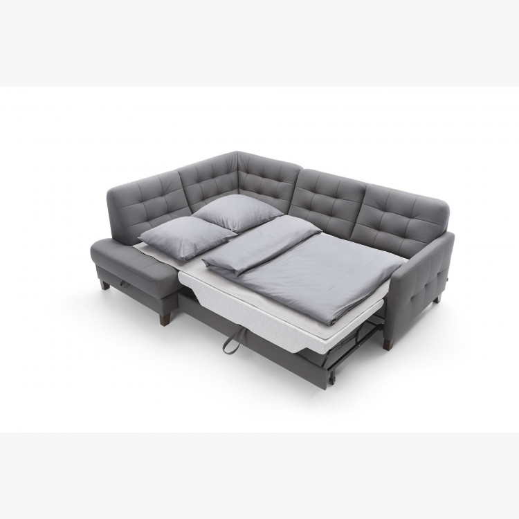 Škandinávska rohová pohovka na nožičkách, model ELIO , Rohové pohovky- 9