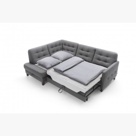 Škandinávska rohová pohovka na nožičkách, model ELIO , Rohové pohovky- 9