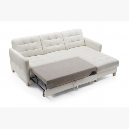 Škandinávska rohová pohovka na nožičkách, model ELIO , Rohové pohovky - 6